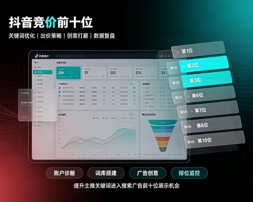 华容抖音搜索竞价